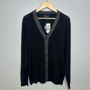 Club Room NWT Men's Merino Wool Sweater Preppy Grandpa Heritage Academia - Large